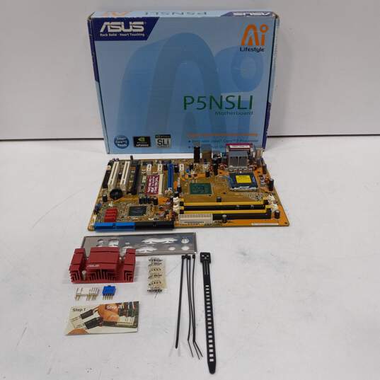ASUS P5NSLI High Performance Gaming Motherboard image number 1