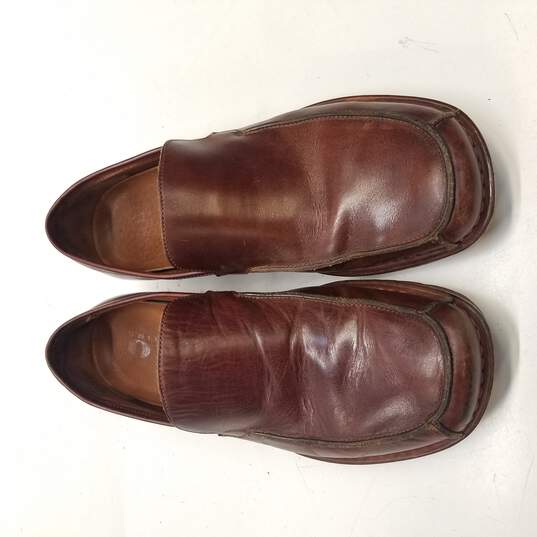 310 Motoring Men's Hampton Luggage Brown Leather Loafers Size 13 image number 5