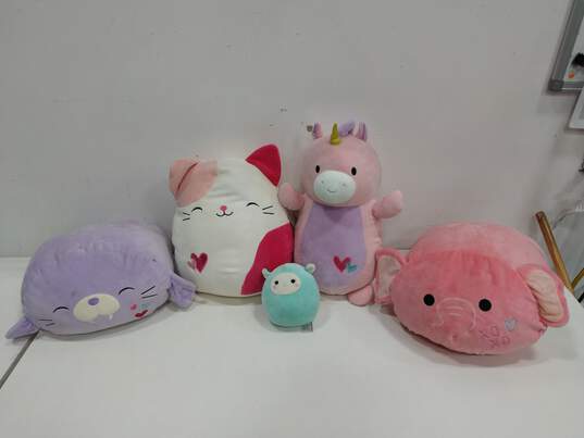 Bundle of 5 Assorted Squishmallows Plushes image number 1