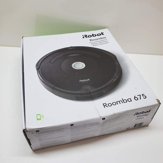 iRobot Roomba 675 Wi-Fi Connected Robot Vacuum (Untested) image number 1
