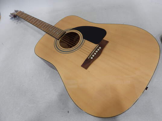 Fender Brand FA-115PK Model Wooden Acoustic Guitar image number 4