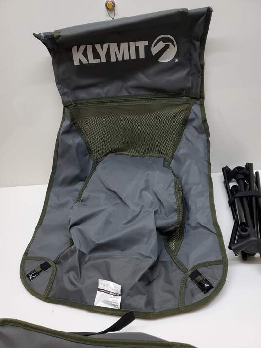 Klymit Timberline Untested P/R Camp Chair Dark Green image number 4
