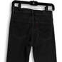 Womens Gray Denim Medium Wash Stretch Pockets Skinny Leg Jeans Size 27 image number 4