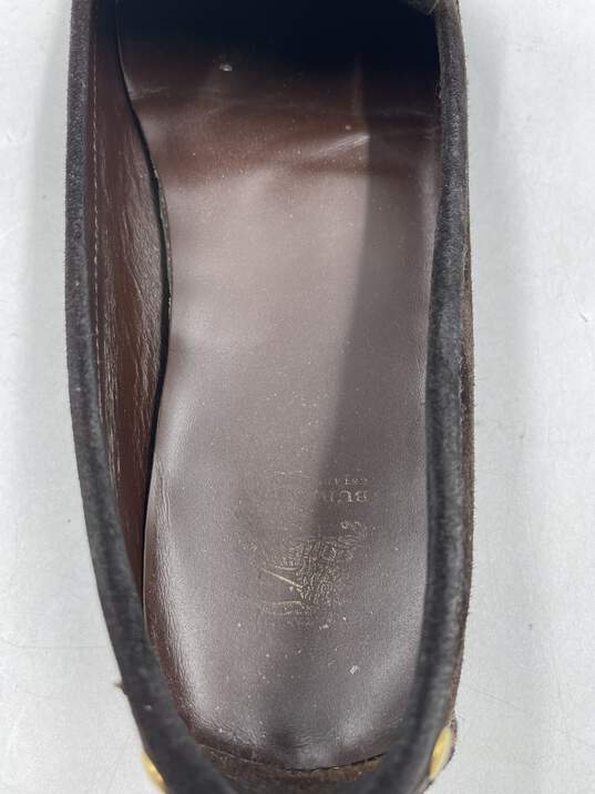 Burberry D.Brown Driving Loafers W 8 COA image number 8