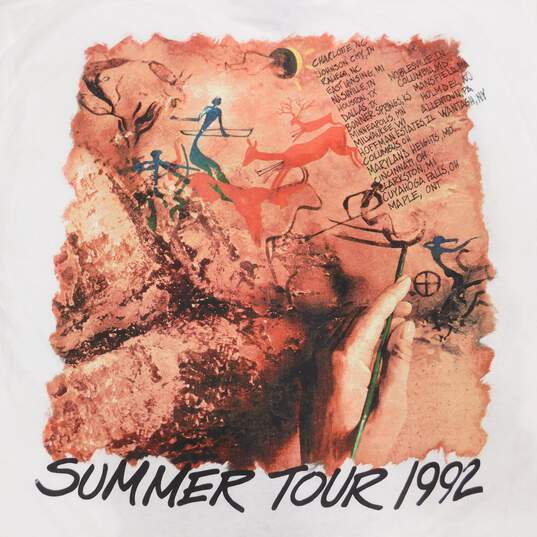 Vintage 90s Moody Blues Band Tour Music Band Brockum Single Stitch US Shirt image number 4