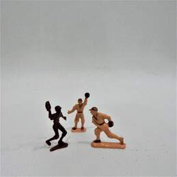 Vintage Promotional Toy Plastic Baseball Figurines Ajax
