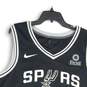 Nike Mens Black San Antonio Spurs DeMar DeRozan #10 NBA Swingman Jersey Size 3XL image number 3