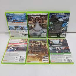 Lot of 6 Microsoft Xbox 360 Vide Games alternative image