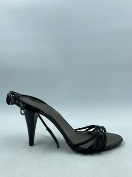 Authentic Giorgio Armani Black Strappy Sandals W 7