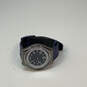 Designer Swatch Silver-Tone Blue Adjustable Strap Analog Wristwatch image number 3