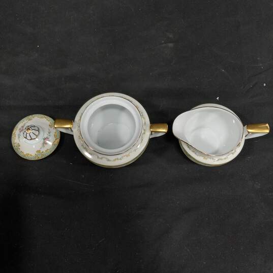 Bundle of 7 Assorted Noritake Fine China Tea Accessories image number 5