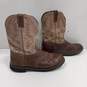 Men's Justin Brown Western Boots Size 13D image number 4