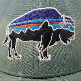 Patagonia Buffalo Bison Patch Sunset Mountain Live Simply Clean Trucker Hat alternative image