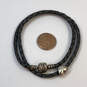 Designer Pandora 925 Sterling Silver Barrel Clasp Heart Charm Wrap Bracelet image number 3