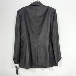 Women's Gray Suit Jacket Size 16 NWT alternative image