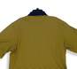 Mens Yellow Navy Blue Striped Short Sleeve Spread Collar Polo Shirt Sz XXL image number 4