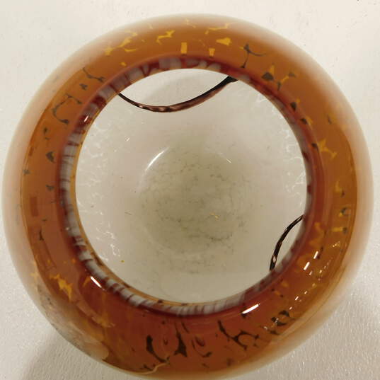Hand Blown Glass Decorative Bowl image number 7