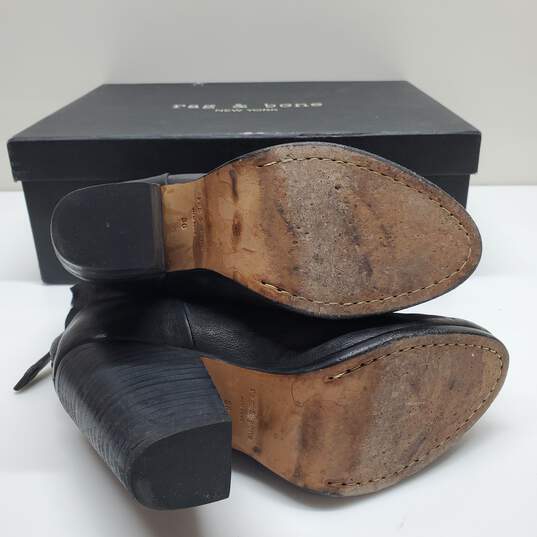 Rag & Bone Classic Newbury Cont Black Women's Ankle Boots Size 6 image number 6