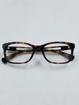 RALPH Ralph Lauren Tortoise Browline Eyeglasses