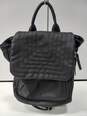 Torrid Black Leather/Cotton Backpack image number 1