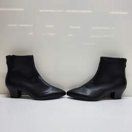 Clarks Women's Teresa Black Leather Fashion Boot US Size 9.5/ UK 7 alternative image
