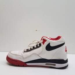 Nike Flight Legacy White Red Athletic Shoes Men's Size 8 alternative image
