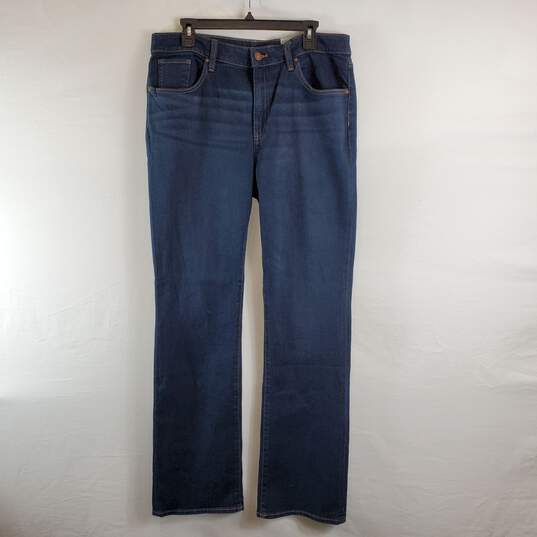 Chico's Women Blue Jeans Sz 12T NWT image number 1