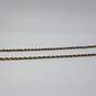 OR 14k Gold 2mm Rope Chain Necklace 6.0g image number 2