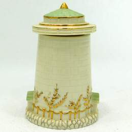 2002 Lenox Lighthouse Seaside Spice Jar Fine Ivory China Garlic alternative image