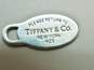 Please Return To Tiffany Sterling Silver Oval Pendant 2.5g image number 4