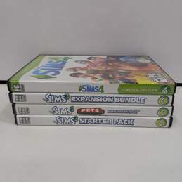 Bundle of 4 Sims Computer Games