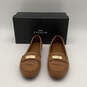 Womens Fredrica A6175 Brown Leather Round Toe Slip-On Loafer Shoes Sz 7.5B image number 4