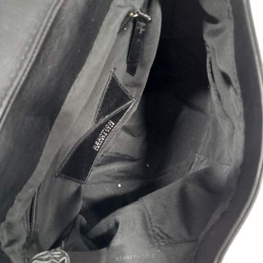 Kenneth Cole Black Vegan Reaction Bag Backpack image number 4