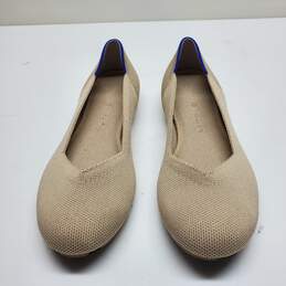 Rothy's Beige Textile Slip On Shoes Size 8