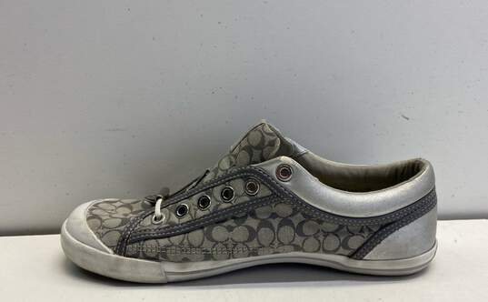 Coach Francesca Grey Casual Sneakers Women's Size 8.5B image number 2