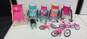 Bundle of 9 Assorted Doll Accessories Chair, Bikes and Wheelchairs image number 1