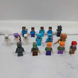 Lego Minecraft Minifigures Lot of 16