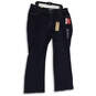 NWT Womens Blue Denim Dark Wash Stretch Straight Leg Jeans Size 20W image number 1