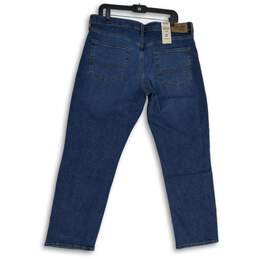 NWT Mens Blue Denim Medium Wash 5-Pocket Design Straight Leg Jeans Size 36x30 alternative image