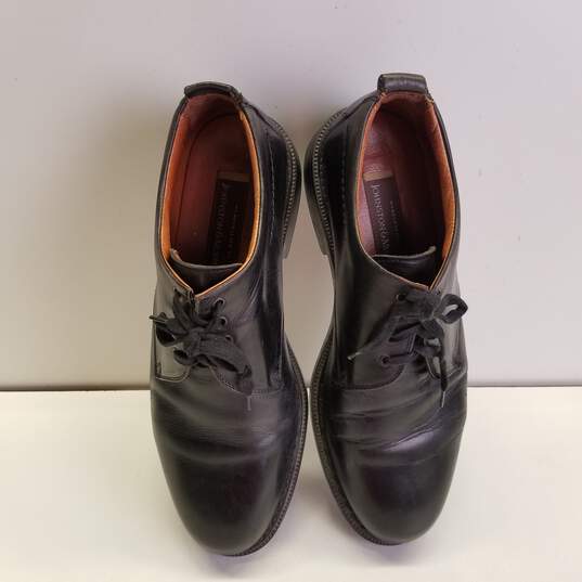 Johnston & Murphy 6005 Black Leather Oxford Dress Shoes Men's Size 11 M image number 6