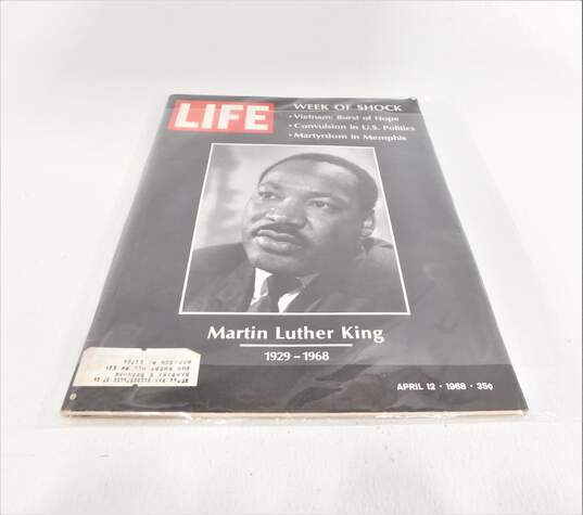 2 Commemorative Magazines Life and Post MLK JR, JFK image number 2