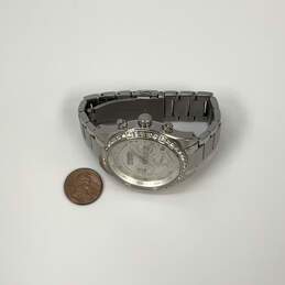 Designer Fossil CH2542 Silver-Tone Chronograph Bling Rhinestone Wrist Watch alternative image
