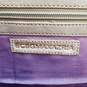 BCBG MaxAzria Beaded Textile Long Clutch Natural image number 8