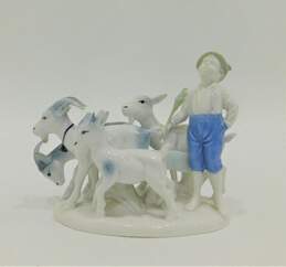 Vintage Gerold Porzellan Porcelain Bavarian Goat Herder Figurine