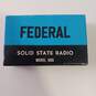 Federal Solid State Radio Model 606 In Original Box image number 4