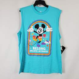 Disney Unisex Turquoise Shirt SZ M NWT