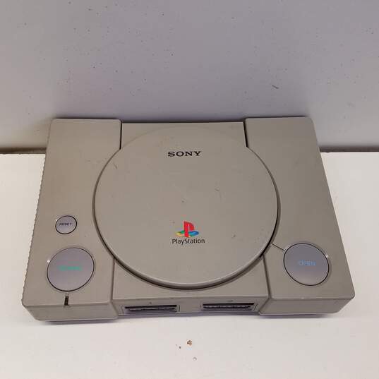 Sony Playstation SCPH-7501 console - gray >>FOR PARTS OR REPAIR<< image number 2