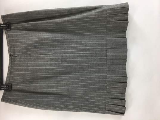 Classic Pinstripe Skirt Size 8 image number 1