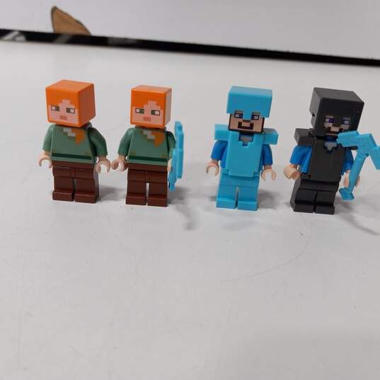 14pc Bundle of Assorted Lego Minecraft Minifigures image number 5