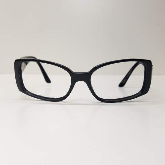 Chanel Eyewear Rectangle Eyeglass Frames Black image number 2